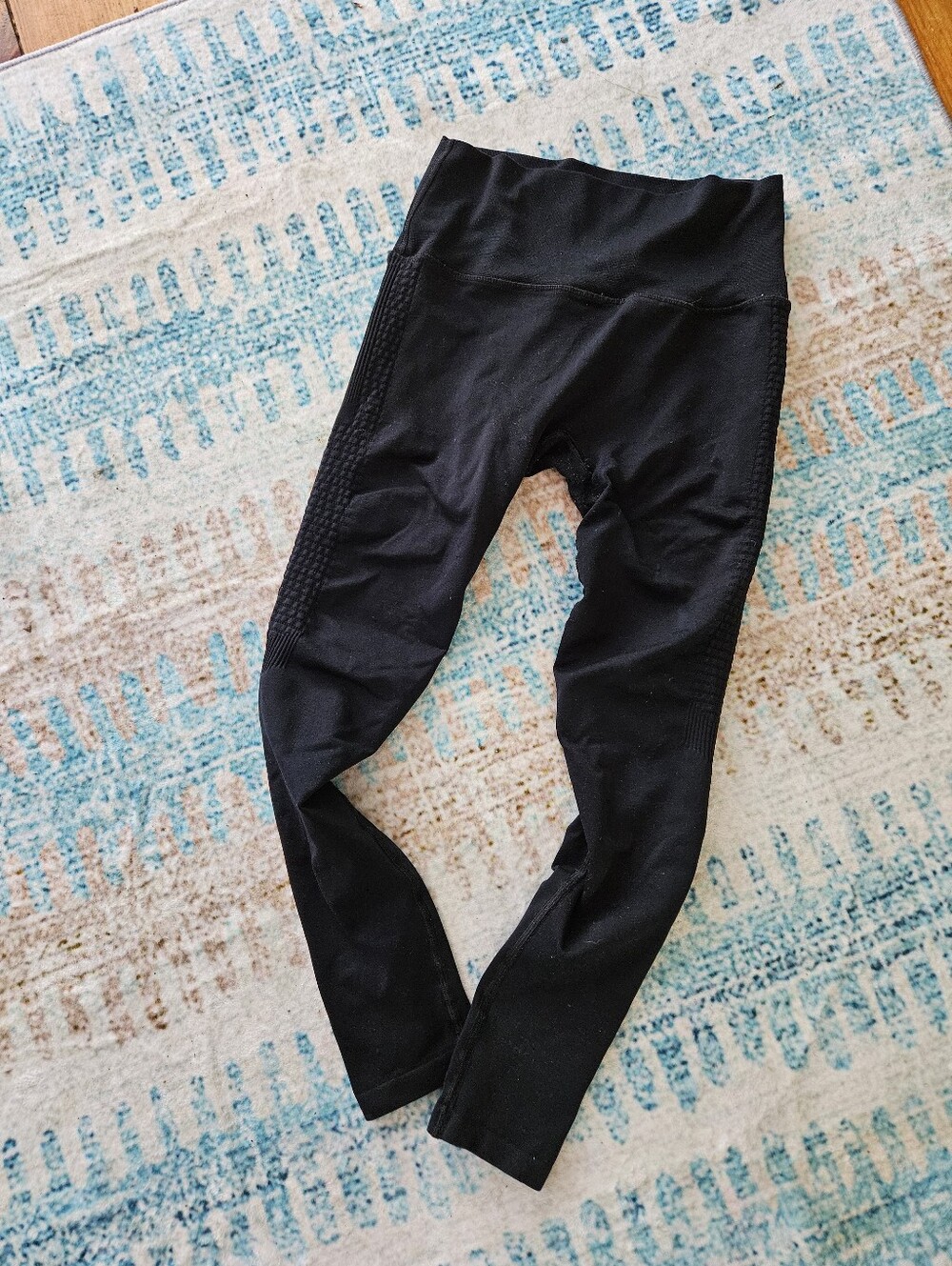 Alphalete Black High-Waist Seamless Leggings